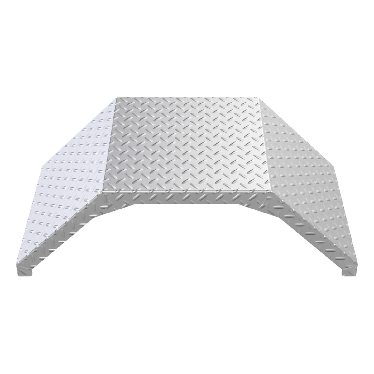 5500 Series Aluminum Diamond Plate Fenders (Pair) - Image 2