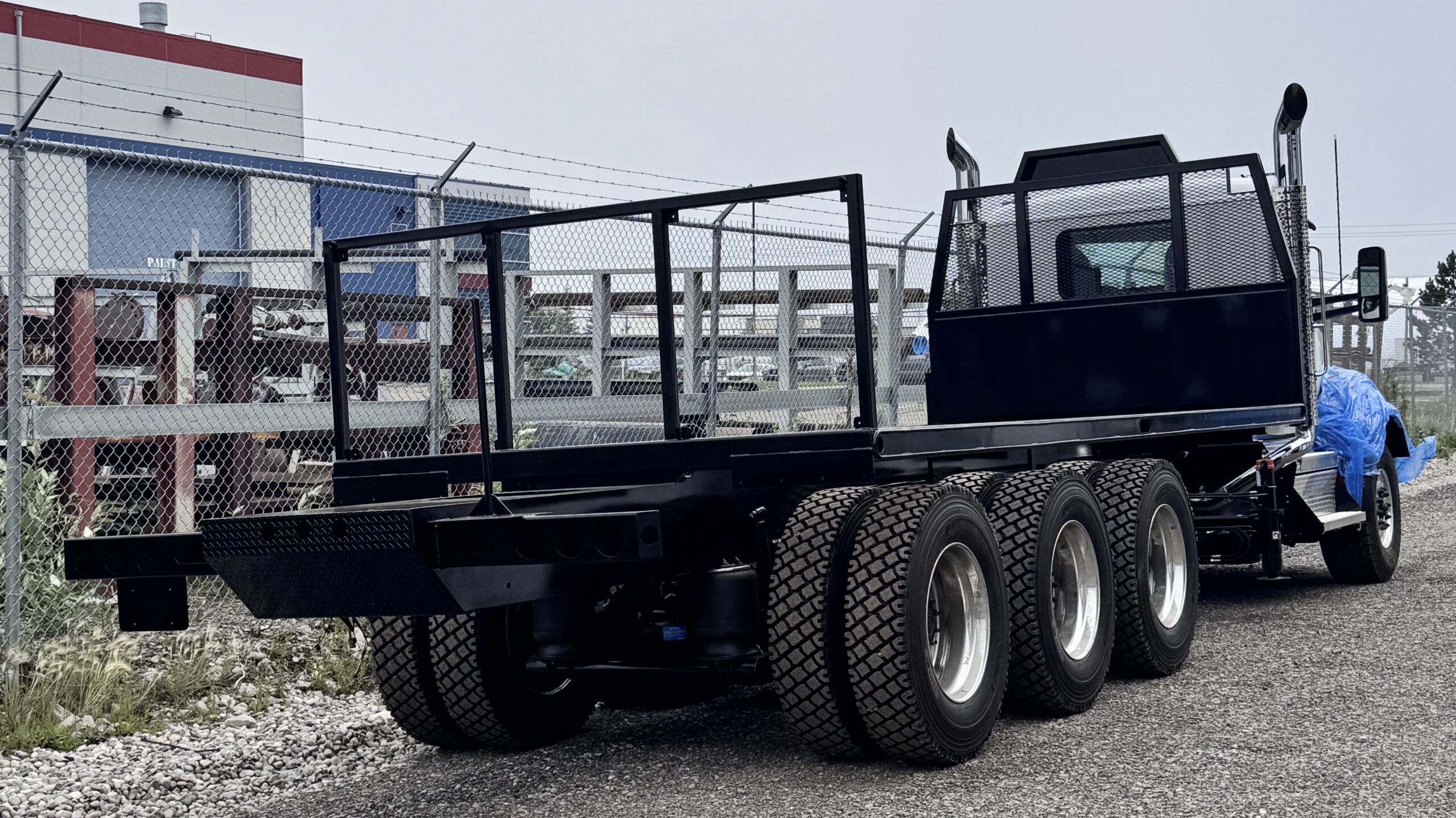 Roofing deck from Core Fabrication prior to final fit up