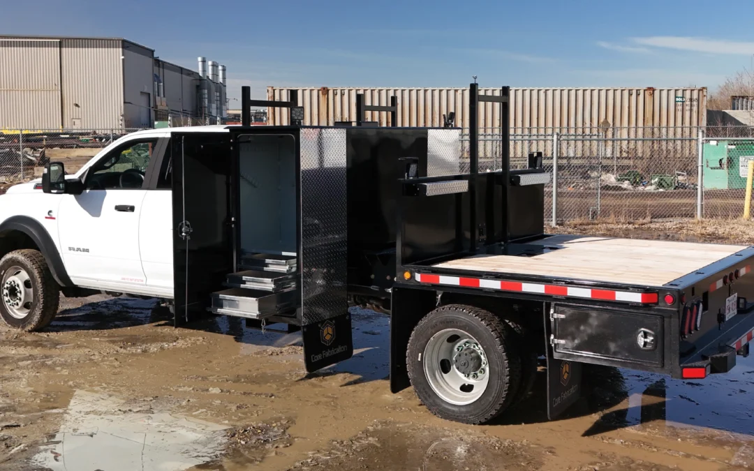 How We Fabricate Custom In Deck Toolboxes for Roofers & Haulers