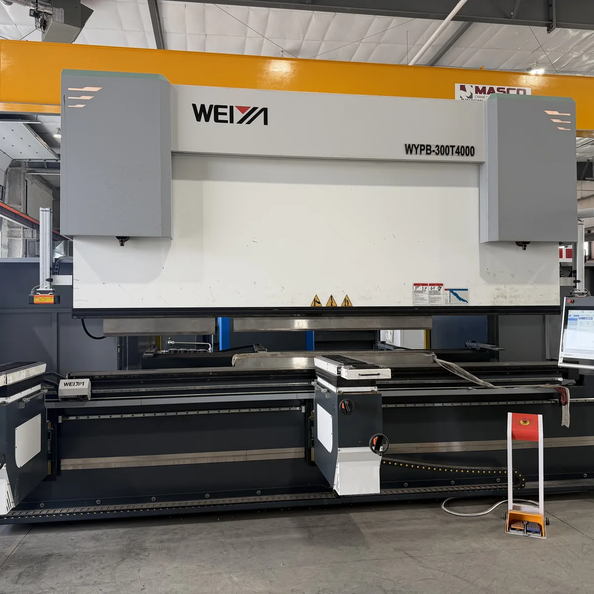 Weiya CNC Press Brake, 300 Ton